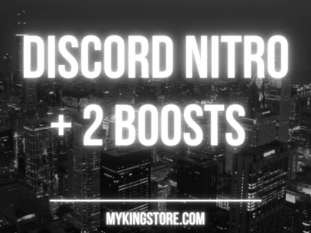 Discord Nitro + 2 Boosts