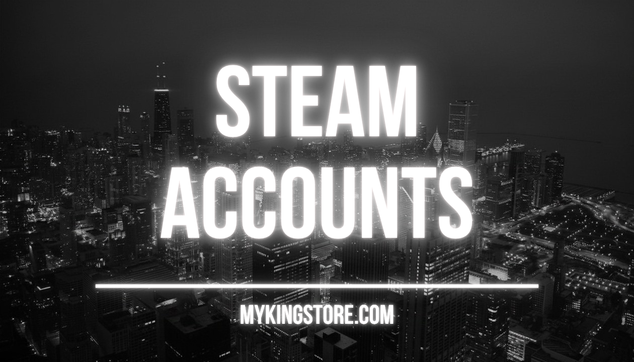 Secure, private, and fresh Steam Accounts for any use.